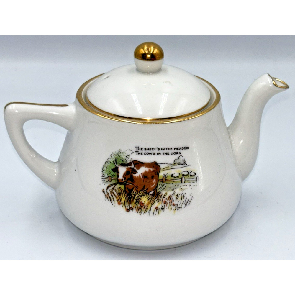 1920-1940 Noritake “Old King Cole” Childrens Tea Set Tea Pot Teapot Replacement